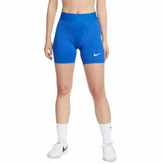 Nike Dames strike dri-fit korte broek Blauw - XL