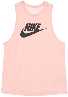 Nike Dames Tanktop - Muscle Futura Nike , Pink , Dames - L,M,S,Xs
