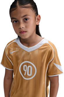 Nike Df T90 Energy Jersey T-shirts Kinder - Goud - Maat 137 - 147 CM - Poly Jersey Gold