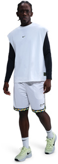 Nike DNA Korte Broeken Heren - Wit - Maat S - Poly Mesh White