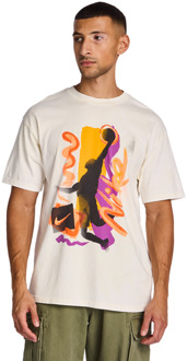 Nike DNA T-shirts Heren - Wit - Maat S White