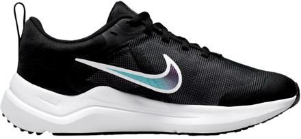 Nike downshifter 12 hardloopschoenen zwart/wit dames dames - 39