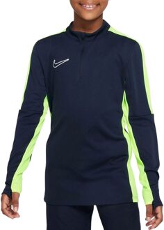 Nike Dri-FIT Academy 23 Trainingssweater Junior donkerblauw - groen - L-152/158