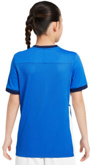 Nike Dri-fit academy 25 t-shirt met korte mouwen voor kinderen/kinderen Blauw - 146/152