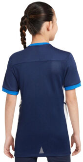 Nike Dri-fit academy 25 t-shirt met korte mouwen voor kinderen/kinderen - maat 152/158 Blauw