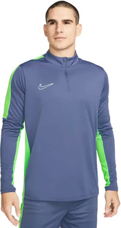 Nike Dri-fit academy global 1/4-zip top Blauw - M