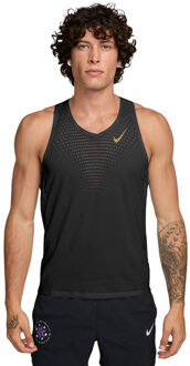 Nike Dri-FIT adv AeroSwift Jakob Singlet Heren zwart - XL