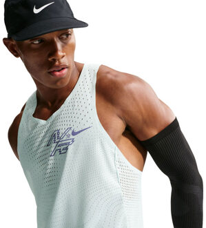 Nike Dri-FIT ADV AeroSwift Singlet Heren lichtgroen - XL