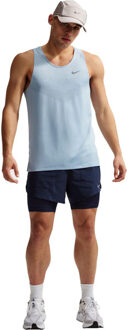 Nike Dri-FIT adv Stride Singlet Heren lichtblauw - M