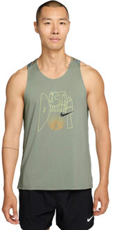 Nike Dri-FIT ADV Stride Singlet Heren lichtgroen - XL