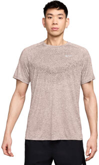 Nike Dri-FIT adv Stride T-Shirt Heren beige - XL