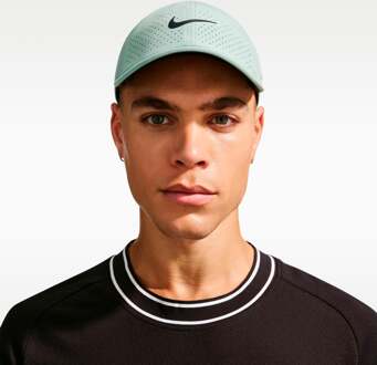 Nike Dri-Fit Advantage Club Cap Unisex grijsgroen - nosize