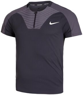 Nike Dri-Fit Advantage Court Slim UL RG Polo Heren grijs - M