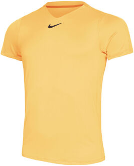 Nike Dri-Fit Advantage Court T-shirt Heren geel - XXL