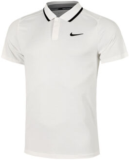 Nike Dri-Fit Advantage Polo Heren-Wit - S