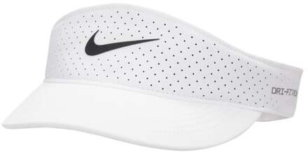 Nike Dri-Fit Advantage Visor-Wit,Zwart - nosize