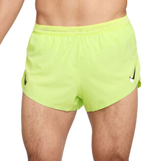 Nike Dri-FIT AeroSwift 2'' Short Heren geel - M