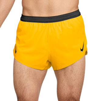Nike Dri-FIT AeroSwift 2'' Short Heren geel - XL
