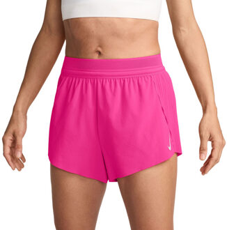 Nike Dri-FIT Aeroswift 3'' Running Short Dames roze - XS