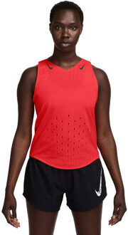 Nike Dri-FIT Aeroswift Singlet Dames roze - L