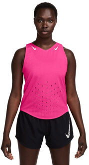Nike Dri-FIT Aeroswift Singlet Dames roze - M