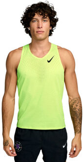 Nike Dri-FIT AeroSwift Singlet Heren geel