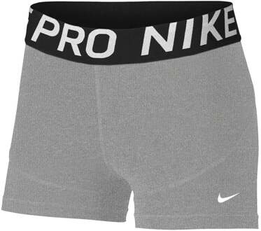 Nike Dri-Fit Big Kids 3in Shorts Meisjes-grijs,wit - XL