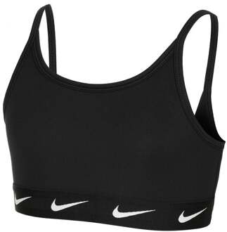 Nike Dri-Fit Big Kids Sport-bh Meisjes-Zwart - L