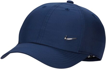 Nike Dri-Fit Club Metal Swoosh Cap donkerblauw - one size