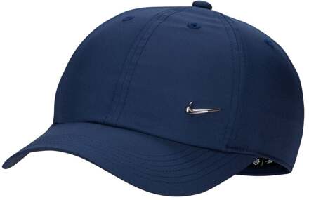 Nike Dri-Fit Club Metal Swoosh Cap donkerblauw - one size