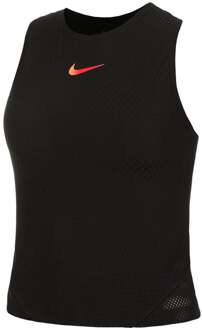 Nike Dri-Fit Court Slam Tanktop Dames-Zwart - XL