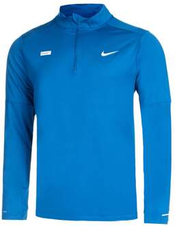 Nike Dri-Fit Element Flash Half-Zip Hardloopshirt Heren blauw - M,L,XL,XXL