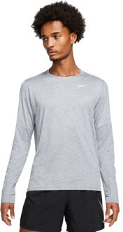 Nike Dri-FIT Element Half-Zip Hardloopshirt Heren grijs - S