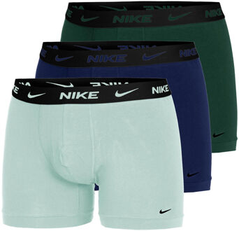 Nike Dri-Fit Essential Micro Trunk Boxershort Verpakking 3 stuks Heren mint