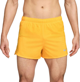 Nike Dri-FIT Fast 3'' Short Heren geel - L