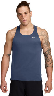 Nike Dri-FIT Fast Singlet Heren blauw - XL