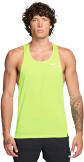 Nike Dri-FIT Fast Singlet Heren geel - XL