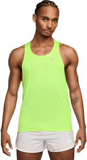 Nike Dri-FIT Fast Singlet Heren geel - XL