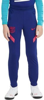 Nike Dri-Fit FC Barcelona Strike Sportbroek - Maat 164  - Unisex - blauw - rood