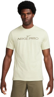 Nike Dri-fit fitness t-shirt Groen - L