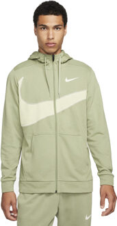 Nike Dri-FIT Fleece Full Sportvest Heren S Groen