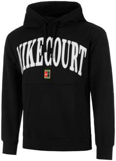 Nike Dri-Fit Fleece Heritage Sweater Met Capuchon Heren-Zwart,Wit - XL
