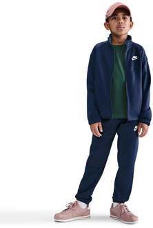Nike Dri-Fit Full-Zip Trainingspak Kinderen-donkerblauw - L