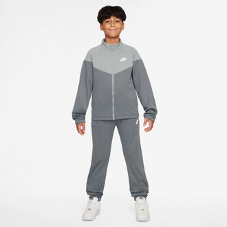Nike Dri-Fit Full-Zip Trainingspak Kinderen-Grijs - S,M,L,XL