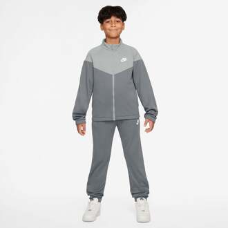 Nike Dri-Fit Full-Zip Trainingspak Kinderen-Grijs - XS