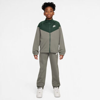 Nike Dri-Fit Full-Zip Trainingspak Kinderen-Olijf,Groen - L