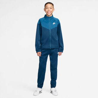 Nike Dri-Fit Full-Zip Trainingspak Kinderen petrolblauw - S,L,XL