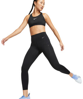Nike Dri-FIT Go High-Rise 7/8 Legging Dames zwart/grijs - XS