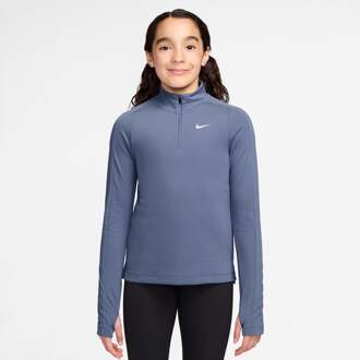 Nike Dri-Fit Half-Zip Longsleeve Meisjes blauwgrijs - XS,S,M,L,XL