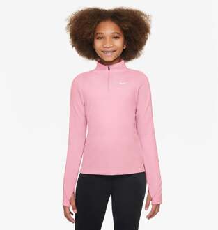Nike Dri-Fit Half-Zip Longsleeve Meisjes-Roze